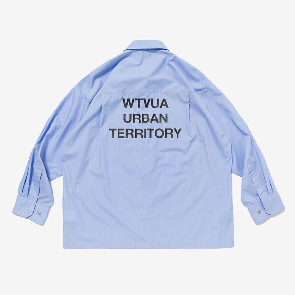 24aw WTAPS REPO LS CTPL BLOADCLOTH 242CWDT-SHM02 02 シャツ 25ss