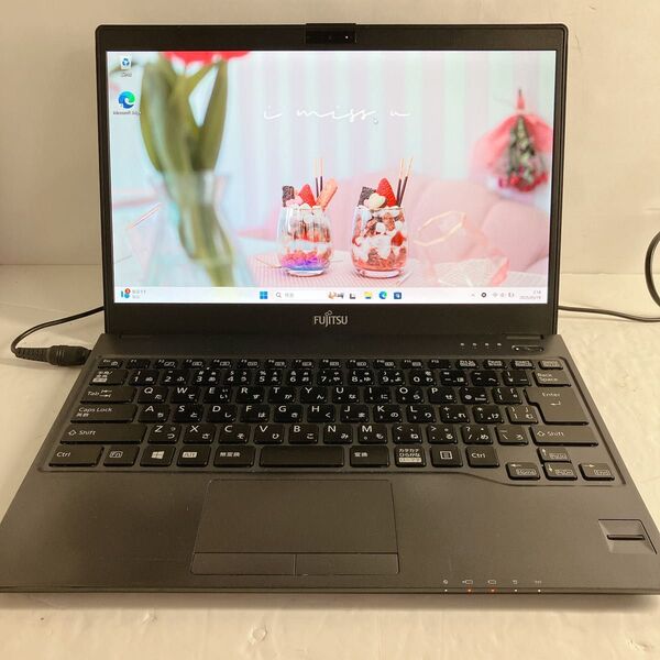 富士通 MU937 Win11 超軽量 サクサクSSD 13.3インチ カメラ搭載 ノートPC