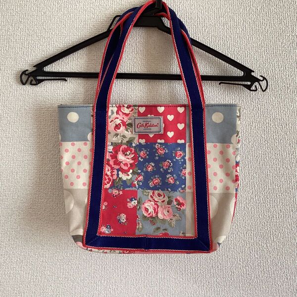【未使用】キャスキッドソン ハンドバッグ パッチワーク 希少 Cath Kidston