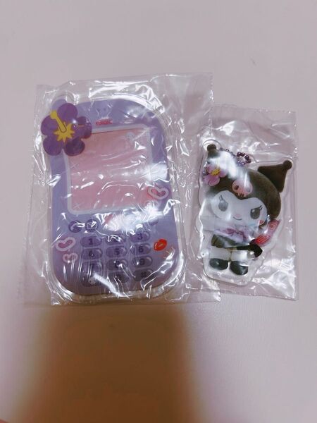 サンリオキャラクターズ ケース付き アクリルチャーム~ときめき平成コギャルデザイン~ ガチャ クロミ