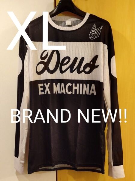 DEUS EX MACHINA L/S Tシャツ FUEL SHIFT THOR EVILACT WESTRIDE 100%