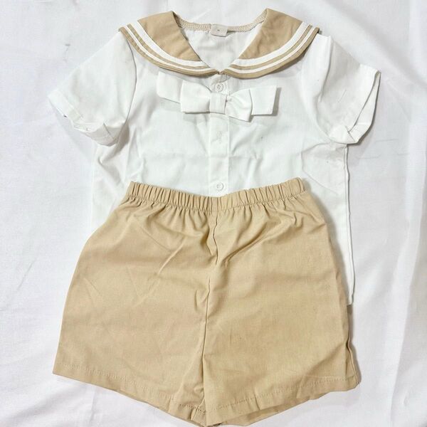 セーラーセットアップ 上下セット キッズ 半袖 子供服