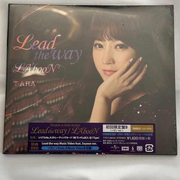 ティアラ/T-ARA/Lead the way/LA'booN (初回限定盤B)/ソヨンヴァージョン/CD DVD