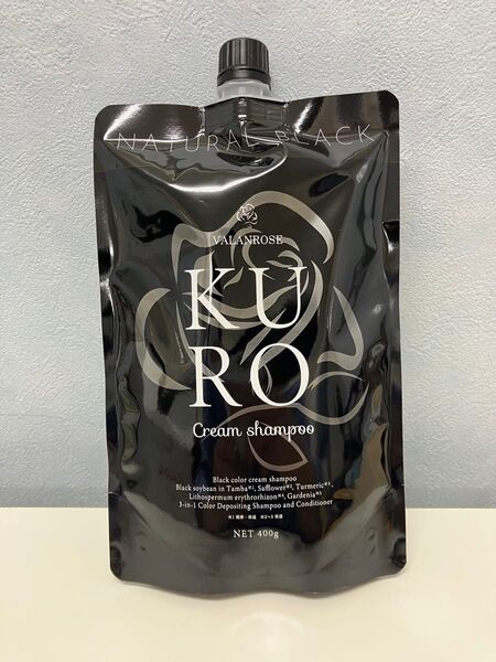 【新品未使用】バランローズ KURO クリームシャンプー ナチュラルブラック