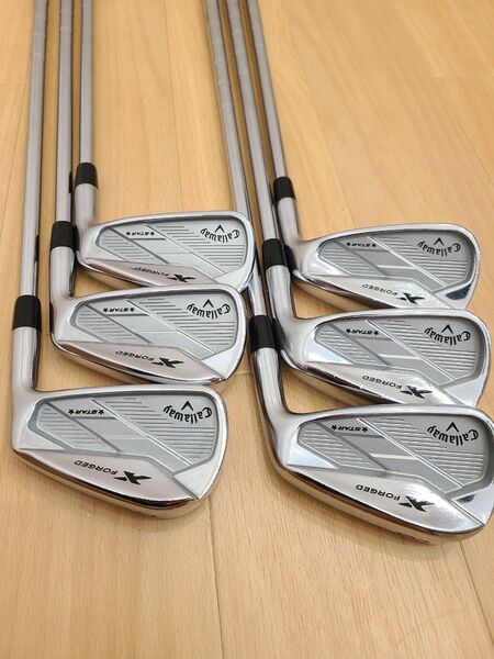 Callaway X FORGED STAR 2019 アイアン 6本セット キャロウェイ X フォージド スター