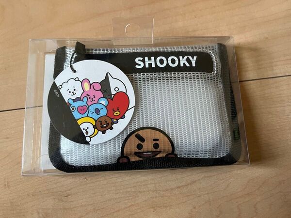 BT21×LINE FRIENDS★BTS ミニクロスバッグ ポーチ SHOOKY(シュッキー)
