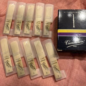 Vandoren リード 3 10枚セット CR193 試し吹きなど