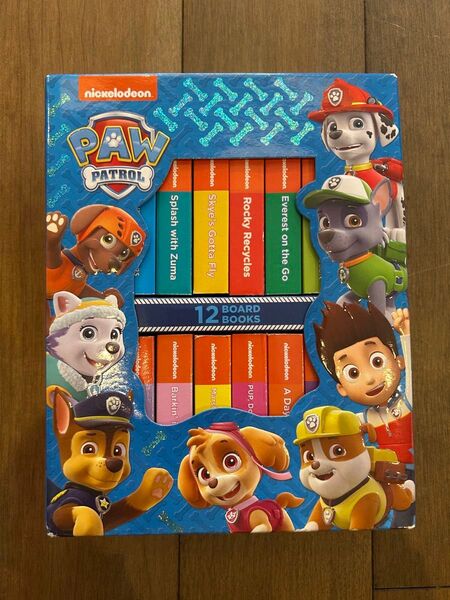 Paw Patrol ボードブックセット 12冊 英語 絵本 ニコロデオン