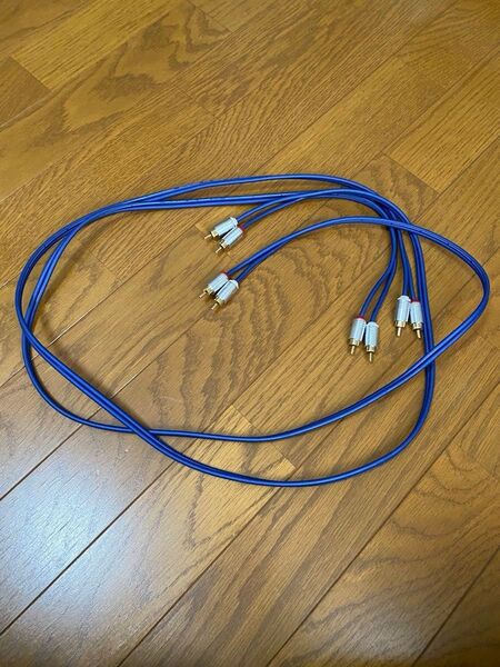 オーディオテクニカ AT-CA64/1.3 OFC オーディオケーブル RCA 車載用 90℃耐熱 シールド 1.3m 2本セット