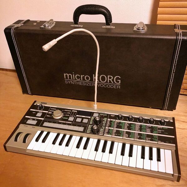 【美品】micro KORG synthesizer/vocoder ハードケースHC-MK1付き