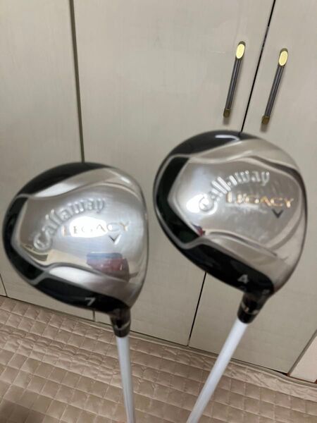 キャロウェイ レガシーFW 4W +7Wセット ns proレジオFWシャフト