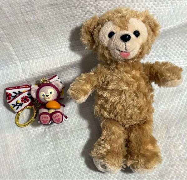 Disney ディズニー 東京ディズニーシー ダッフィー シェリーメイ ぬいぐるみ キーホルダー キーチェーン