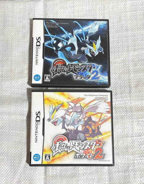ポケットモンスター ポケモン ニンテンドーDS ブラック2 ホワイト2 ゲーム ソフト 箱あり