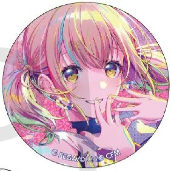プロセカ グリッター缶バッジ vol.8B 小豆沢こはね