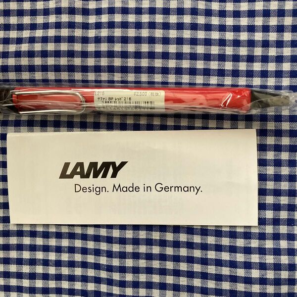 LAMY サファリBPレッド216 ボールペン