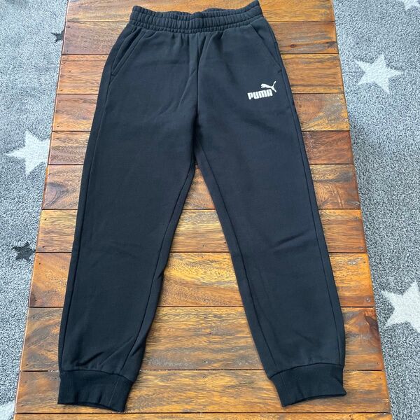 PUMA 裏起毛スウェットパンツ 黒160