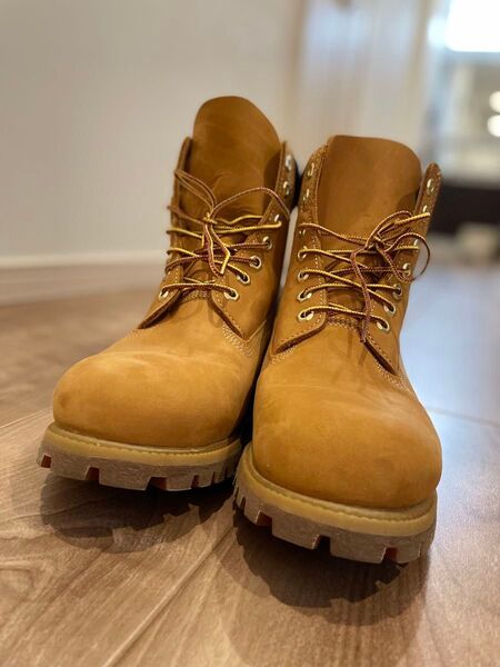 美品 Timberland ティンバーランド10061 6インチプレミアムブーツ 9.5サイズ