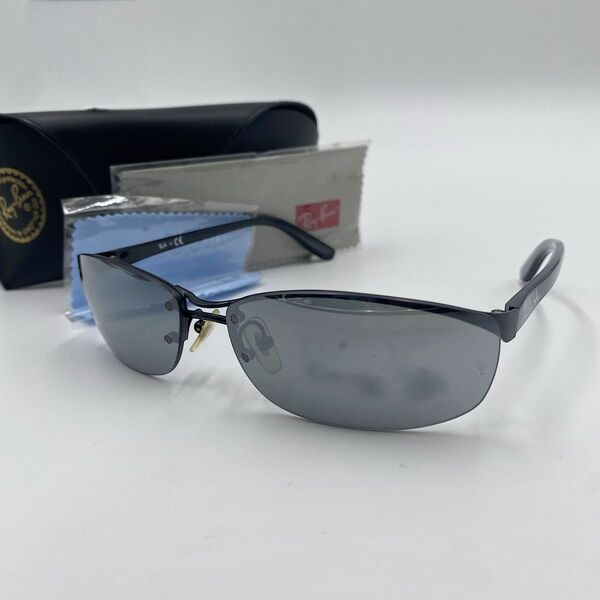 Ray-Ban レイバン サングラス メガネ 眼鏡 RB3488 ブラックフレーム グレーレンズ