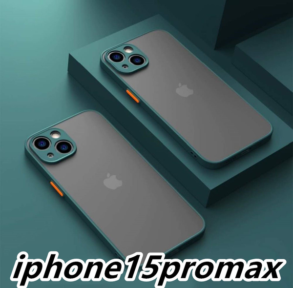 iphone15promaxケース カーバー TPU 可愛い お洒落 韓国 マット 緑 軽量 ケース 耐衝撃 高品質507