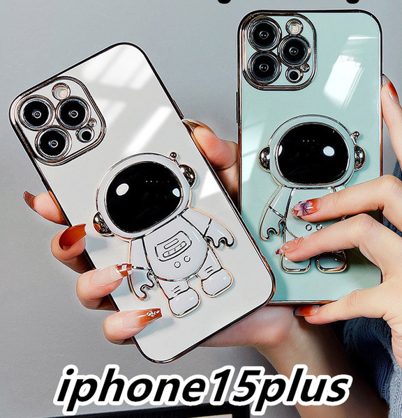 iphone15plusケース カーバー TPU 可愛い お洒落 韓国 軽量 ケース 耐衝撃 高品質 ホワイト1