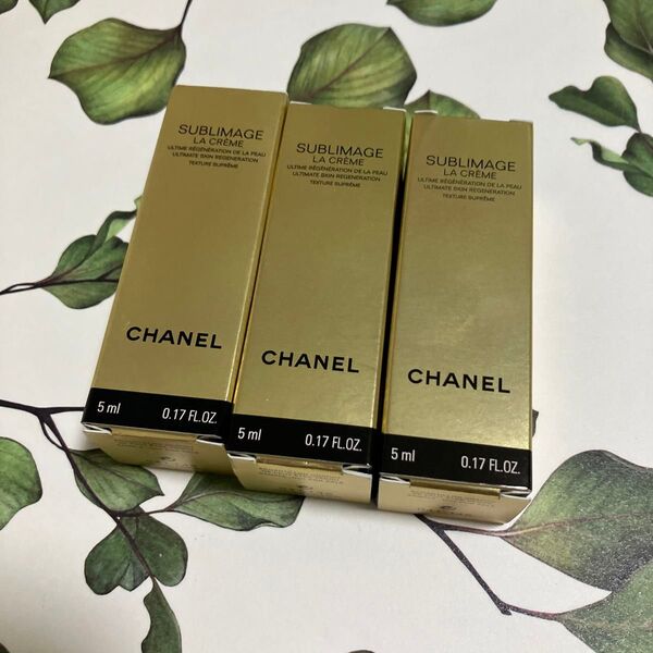 CHANEL シャネル サブリマージュ ラクレームN 5ml×3