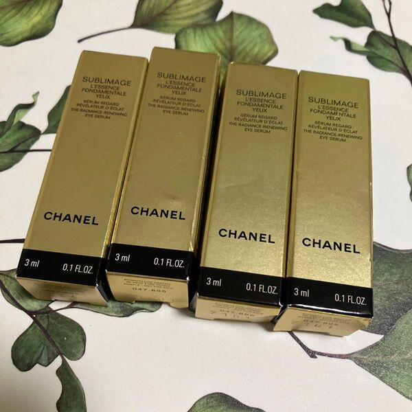シャネル CHANEL サブリマージュ レサンスフォンダモンタルユー 3ml×4
