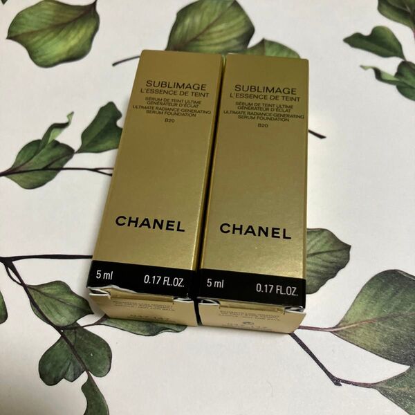 CHANEL シャネル サブリマージュ レサンスドゥタン B20 5ml×2