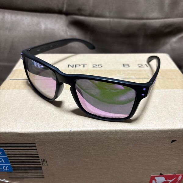 オークリー サングラス パープル ミラー HOLBROOK ホルブルック POLARIZED ポラライズド