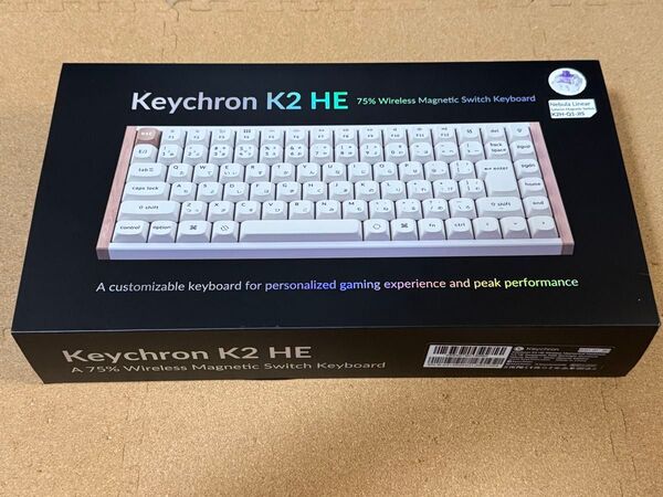 Keychron K2 HE 75% ワイヤレスキーボード