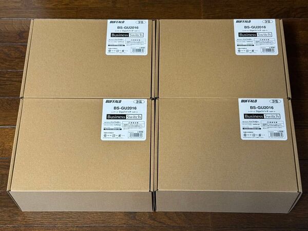 BUFFALO バッファロー レイヤー2 Giga アンマネージスイッチ 16ポート BS-GU2016 4台セット