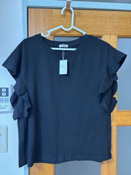 半袖 Tシャツ カットソー INGNI イング 半袖 ブラック