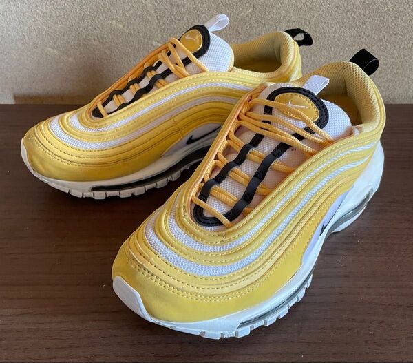ナイキ NIKE エアマックス 97 AIR MAX 97 トパーズ ゴールド ホワイト 23.0cm