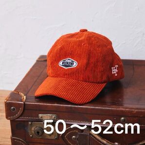 リトルウィークエンド コーデュロイキャップ 50〜52cm