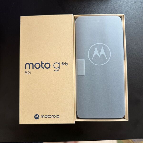 未使用品 ワイモバイル moto g64 5g A401MO シルバーブルー 486179