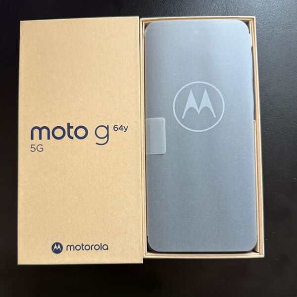 未使用品 ワイモバイル moto g64y 5g A401MO シルバーブルー 3006274