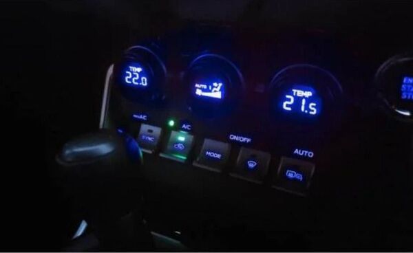 zn8/zd8トヨタ86 スバルbrz LED打ち替えエアコンパネル