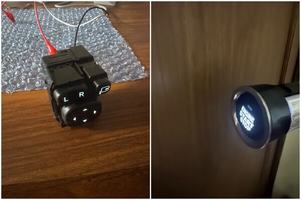 お得!grx130マークX LED打ち替え ミラースイッチ、スタートスイッチセット!
