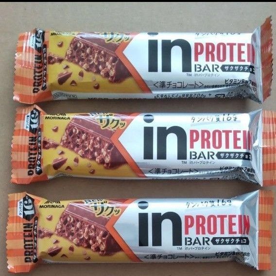 inバープロテイン チョコバー プロテインバー ザクザクチョコ