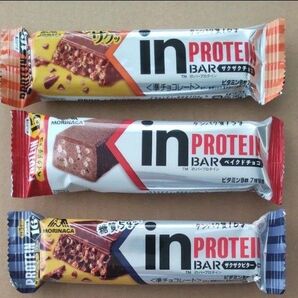 inバープロテイン プロテインバー ザクザクチョコ ザクザクビター ベイクドチョコ