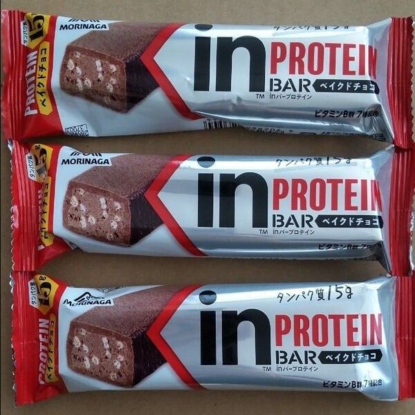 inバープロテイン プロテイン ベイクドチョコ プロテインバー