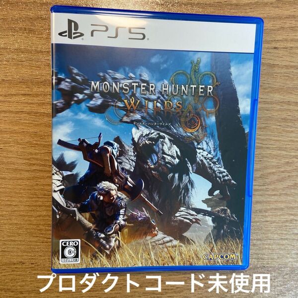 PS5 モンスターハンターワイルズ プロダクトコード未使用