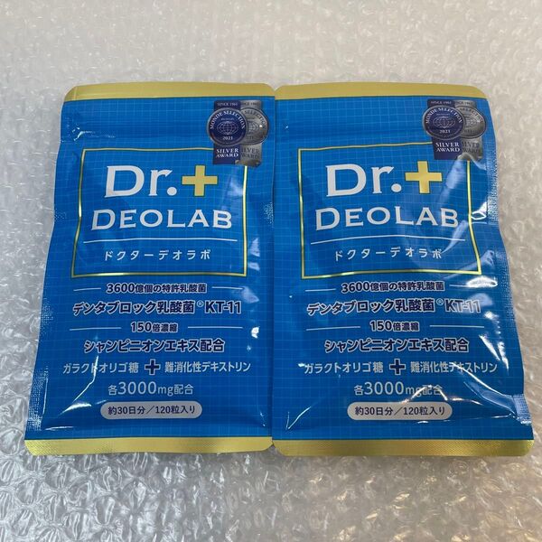 ドクターデオラボ 2袋 Dr.DEOLAB エチケット サプリ 約30日分×2袋