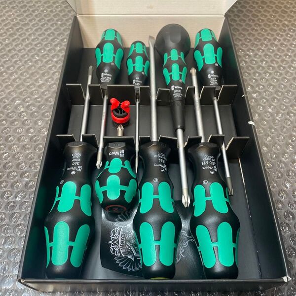Weraヴェラ ドライバーセット ボールグリップ 9点セット ドライバー