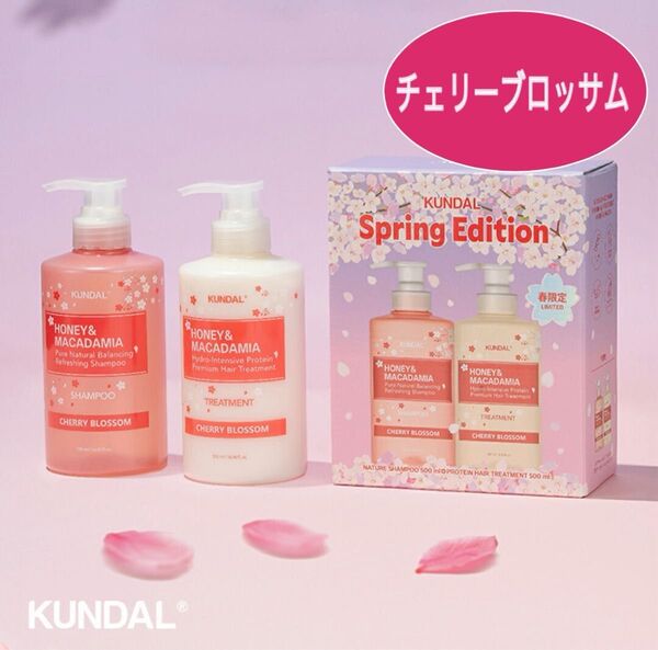 スプリングエディション プレミアム ヘアケア シャンプー&トリートメント 数量限定 spring edition