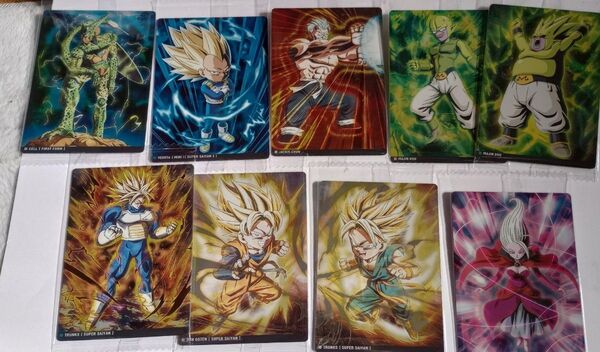 クーポンで300円 ドラゴンボール イタジャガ vol.6 セル トランクス 魔人ブウ 9枚 メタリックカード ベジータ