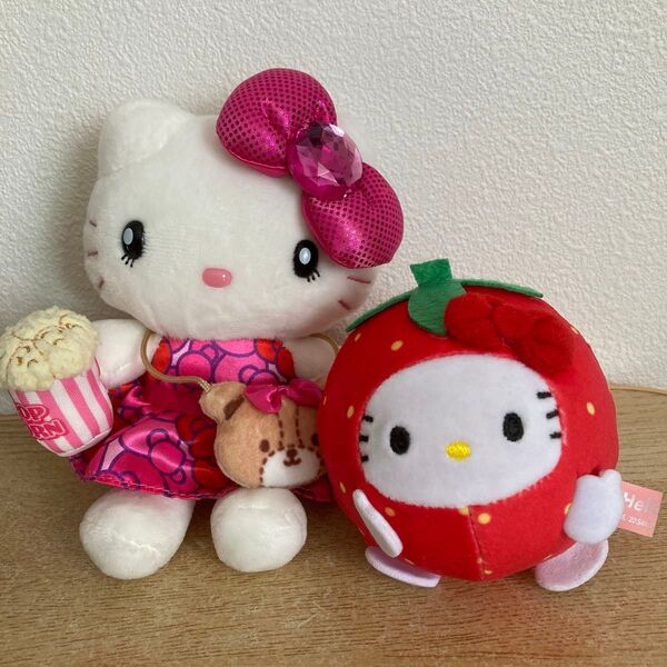 ハローキティ ぬいぐるみ 2個セット