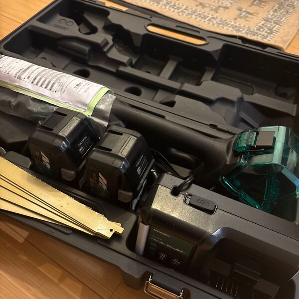 HiKOKI コードレスパイプソー チェーンバイス付き CR36DYA