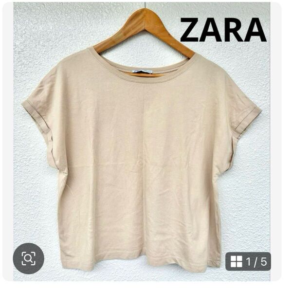 ZARA Tシャツ カットソー 半袖 トップス ザラ