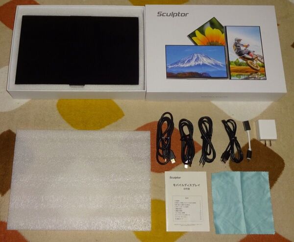 Sculptor MU140LA 14インチ 4K タッチパネル モバイルモニター 美品