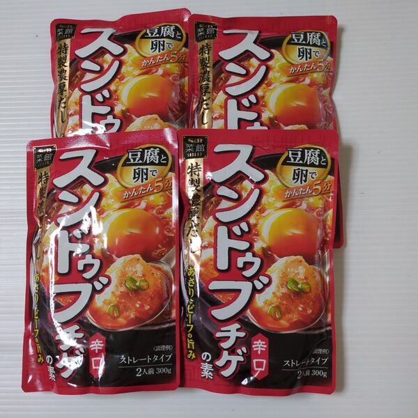 エスビー食品 菜館 スンドゥブチゲの素 辛口 300g